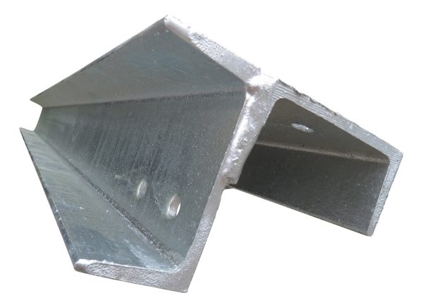 90° Corner C Channel 100 x 50 PFC Hot Dipped Galvanized Steel