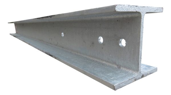 Hot Dipped Galvanised Steel H Beam 100 UC (14.8) - Image 2
