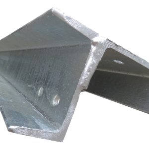 90° Corner Post 100 x 50 PFC Hot Dipped Galvanised Steel