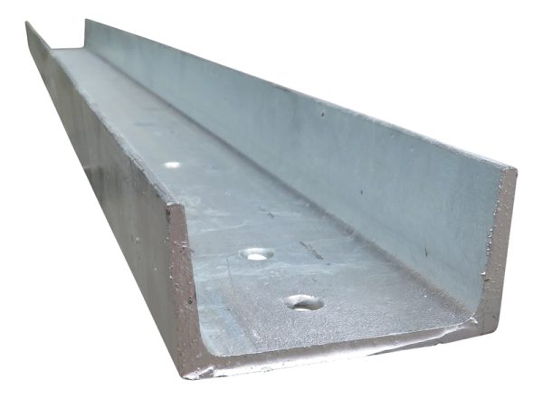 Hot Dipped Galvanised Steel C Channel 200 PFC (22.9kg/m)